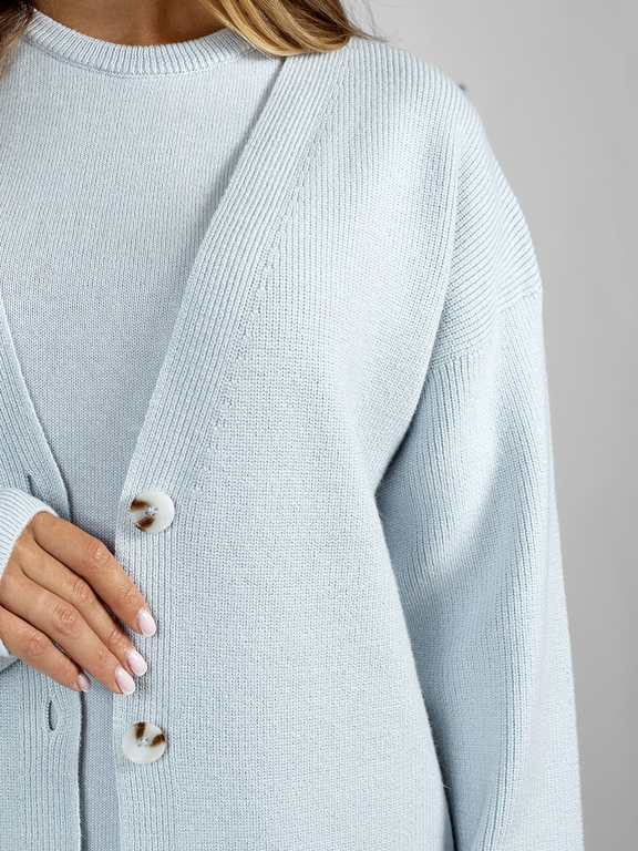 Кардиган трикотажний