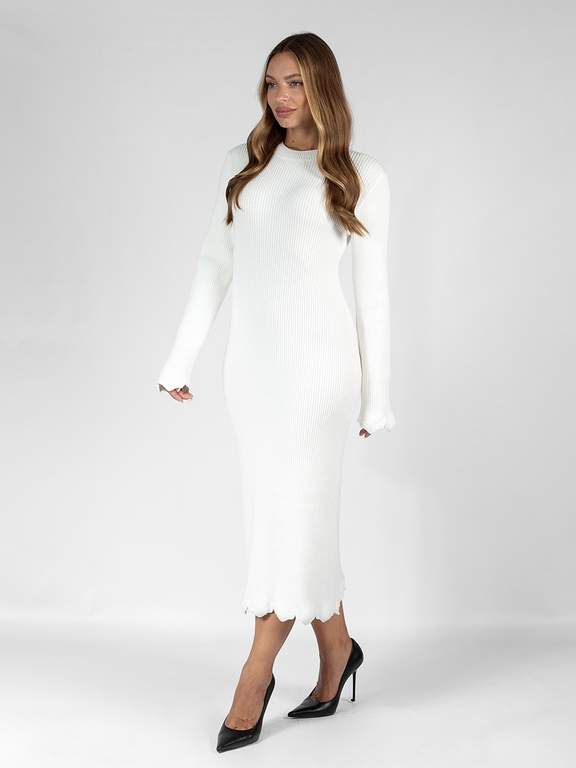 Ажурное платье