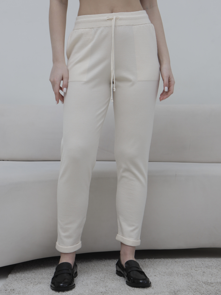 Брюки с подворотом