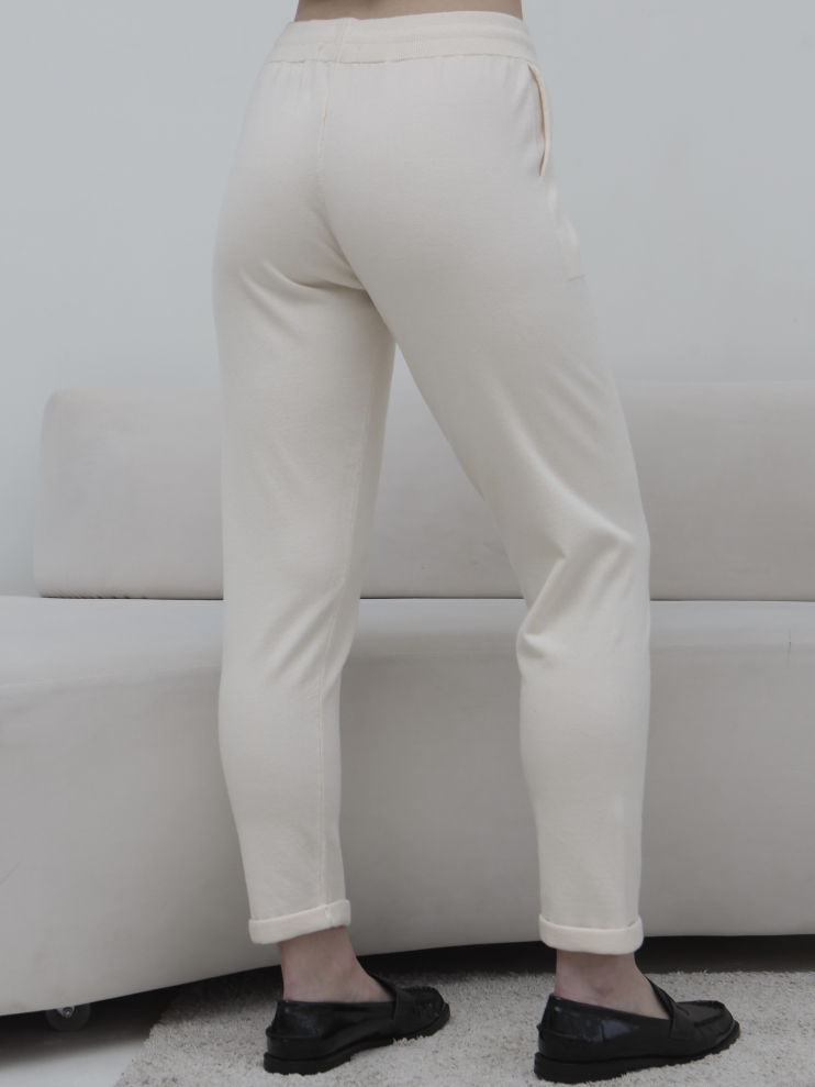 Брюки с подворотом